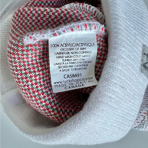 Retro Ski-doo Style Knit Beanie Hat Toque QUEEN WEST Adult Size Unisex - Picture 7 of 11